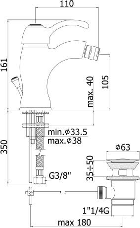  Paffoni Flavia FA135CR  