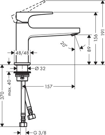  Hansgrohe Metropol 74502000  