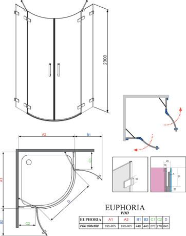     Radaway Euphoria PDD 90 L