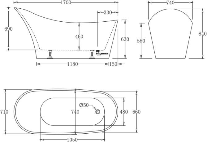   BelBagno BB64-1700