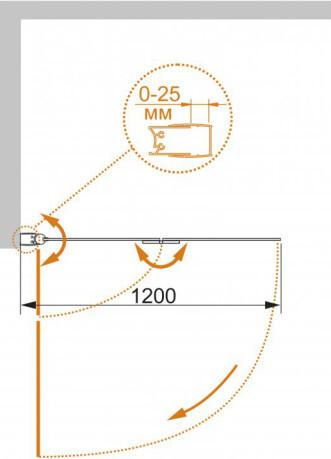    Cezares Eco O-V-21-120/140-C-Cr  