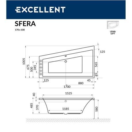  Excellent Sfera 170x100 () "ULTRA" ()