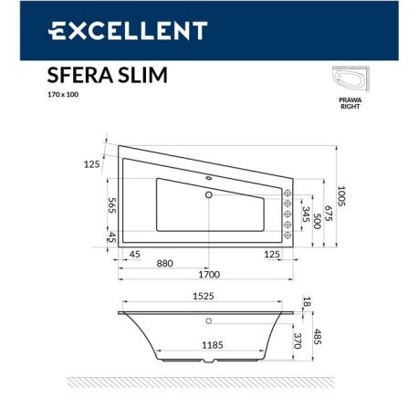  Excellent Sfera 170x100 () "SMART" ()