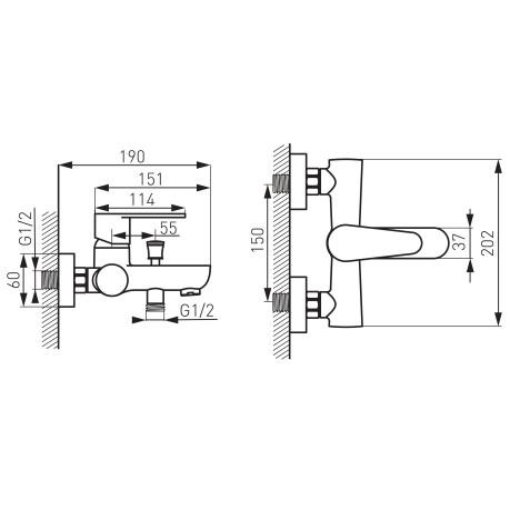    Ferro Algeo BAG1BL  