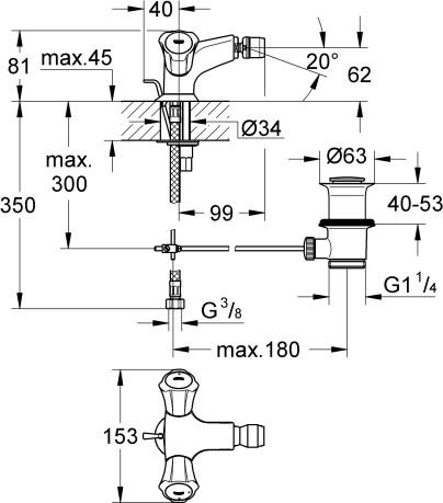  Grohe Costa 24480001  