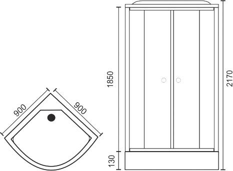   Royal Bath RB 90HK6-WC