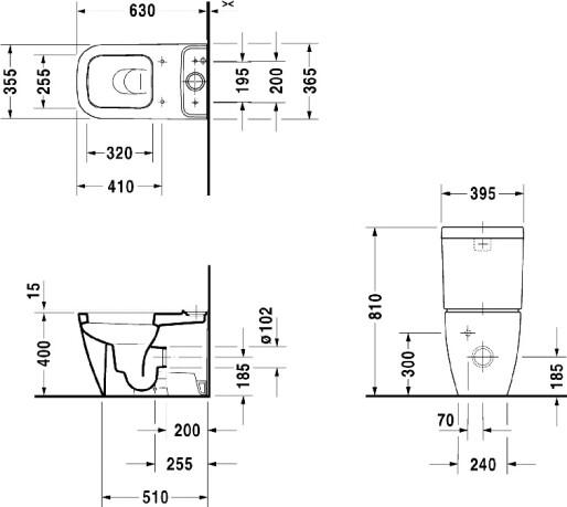    Duravit Happy D.2 0934100005