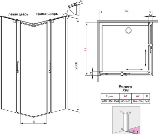     Radaway Espera KDD 100 R