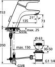  Ideal Standard CeraMix Blue A5646AA  