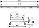  TECE TECEdrainline Plate II 6 009 72 90   