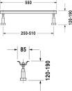   Duravit P3 Comforts DX 700376 R 17075