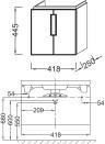    Jacob Delafon Reve 45 EB1138-G1C  