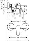  Hansgrohe Talis E 71760000  