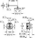   Grohe Grohtherm 1000 34582001   